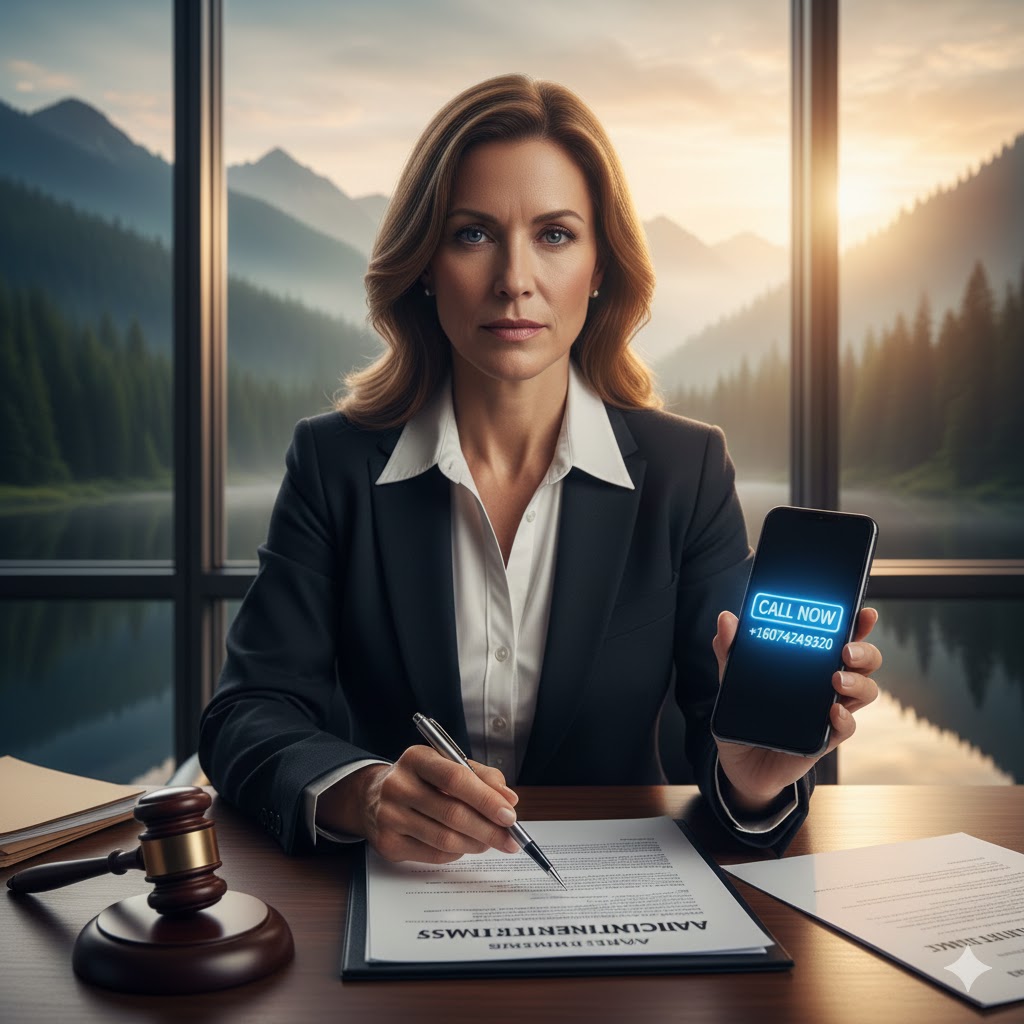Executive reviewing a document with insurance details and a gavel nearby, symbolizing the legal requirement of Addiction Treatment Parity Laws Private Insurance.